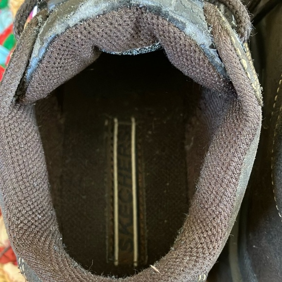 Skechers Brown Suede Jammers Sneakers Durable Everyday Wear - Picture 5 of 7